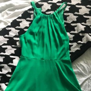 Express Green Mid-length Dress